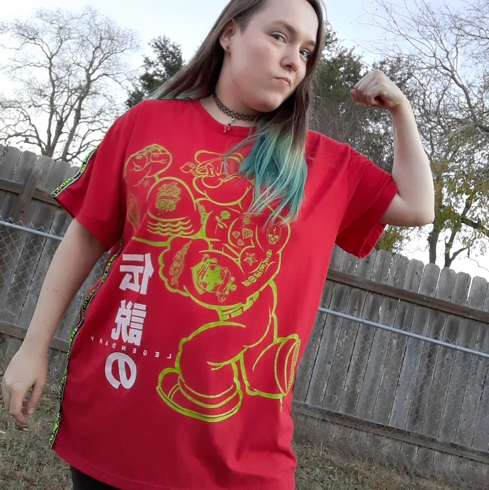 NWOT Popeye Lettering Tee